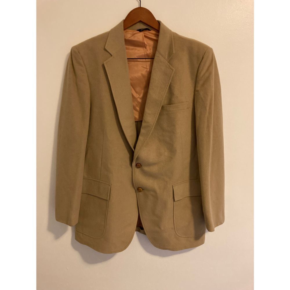 Amalgamated clothing tan jacket‎